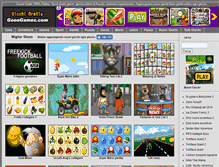 Tablet Screenshot of gooogames.com